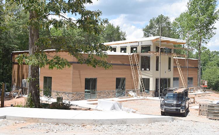 The Ark Family Preservation Center is being built on property adjacent to Wellsprings Psychological Resources, Dr. Beverly Oxley’s for profit counseling center.