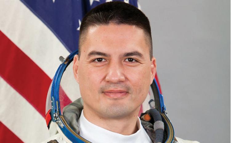 Astronaut Kjell Lindgren was scheduled to answer questions from Franklin students.